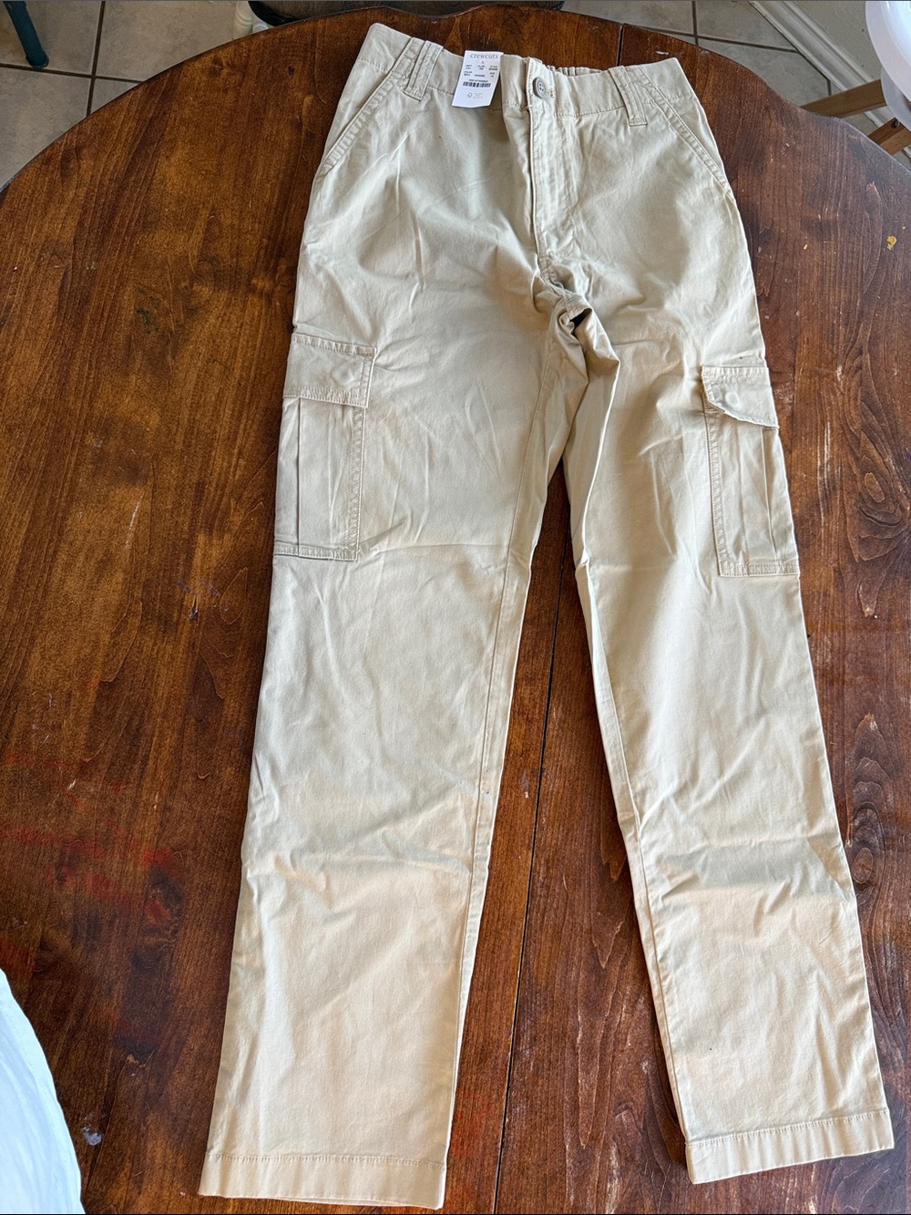 Crewcuts Boys' Khaki Cargo Pants
